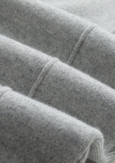PURE EXTRA-FINE MERINO WOOL LUZZO SET - LJUSGRÅ