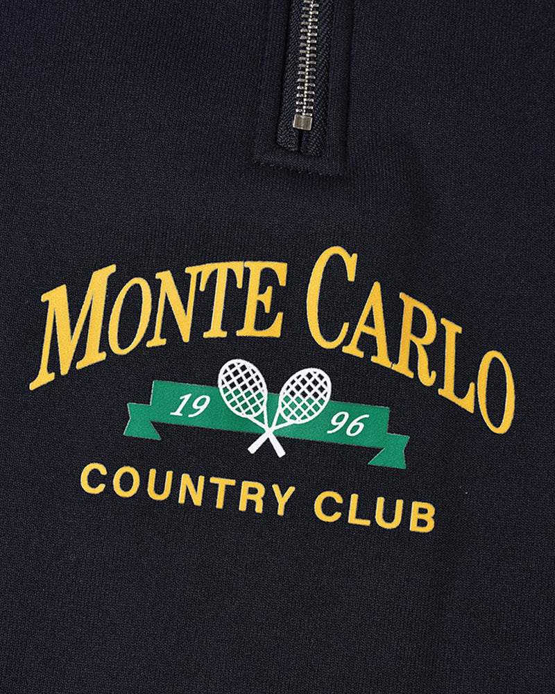MONTE CARLO Vintage Halv-Zip